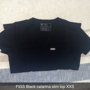 Figs Slim Catarina Black XXS